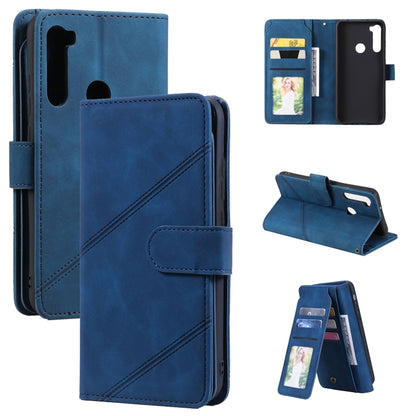 Skin Feel Business Horizontal Flip PU Leather Case with Holder & Multi-Card Slots & Wallet & Lanyard & Photo Frame, For Xiaomi Redmi Note 7, For Xiaomi Redmi Note 8, For Xiaomi Redmi 9A, For Xiaomi Redmi Note 8T