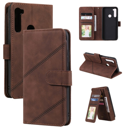 Skin Feel Business Horizontal Flip PU Leather Case with Holder & Multi-Card Slots & Wallet & Lanyard & Photo Frame, For Xiaomi Redmi Note 7, For Xiaomi Redmi Note 8, For Xiaomi Redmi 9A, For Xiaomi Redmi Note 8T