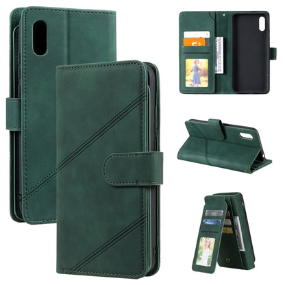 Skin Feel Business Horizontal Flip PU Leather Case with Holder & Multi-Card Slots & Wallet & Lanyard & Photo Frame, For Xiaomi Redmi Note 7, For Xiaomi Redmi Note 8, For Xiaomi Redmi 9A, For Xiaomi Redmi Note 8T