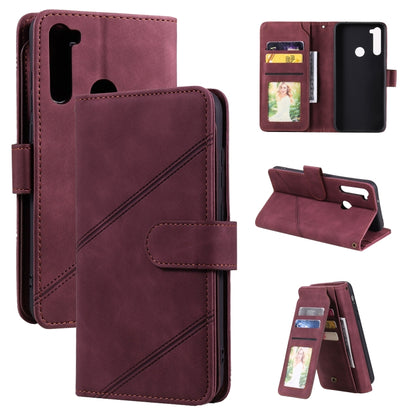 Skin Feel Business Horizontal Flip PU Leather Case with Holder & Multi-Card Slots & Wallet & Lanyard & Photo Frame, For Xiaomi Redmi Note 7, For Xiaomi Redmi Note 8, For Xiaomi Redmi 9A, For Xiaomi Redmi Note 8T