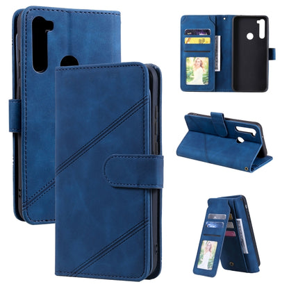 Skin Feel Business Horizontal Flip PU Leather Case with Holder & Multi-Card Slots & Wallet & Lanyard & Photo Frame, For Xiaomi Redmi Note 7, For Xiaomi Redmi Note 8, For Xiaomi Redmi 9A, For Xiaomi Redmi Note 8T