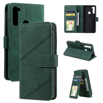 Skin Feel Business Horizontal Flip PU Leather Case with Holder & Multi-Card Slots & Wallet & Lanyard & Photo Frame, For Xiaomi Redmi Note 7, For Xiaomi Redmi Note 8, For Xiaomi Redmi 9A, For Xiaomi Redmi Note 8T