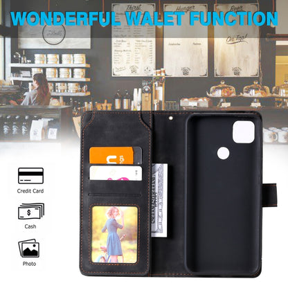 Skin Feel Business Horizontal Flip PU Leather Case with Holder & Multi-Card Slots & Wallet & Lanyard & Photo Frame, For Xiaomi Redmi 9C, For Xiaomi Redmi K40 / K40 Pro, For Xiaomi Redmi Note 9 Pro/Note 9S, For Xiaomi Redmi Note 10 Pro