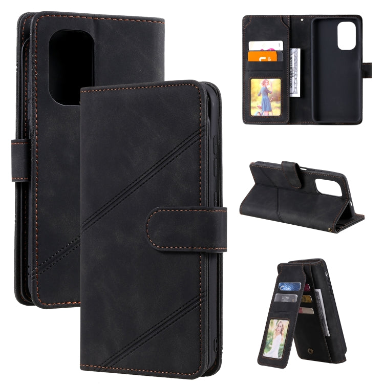 Skin Feel Business Horizontal Flip PU Leather Case with Holder & Multi-Card Slots & Wallet & Lanyard & Photo Frame, For Xiaomi Redmi 9C, For Xiaomi Redmi K40 / K40 Pro, For Xiaomi Redmi Note 9 Pro/Note 9S, For Xiaomi Redmi Note 10 Pro