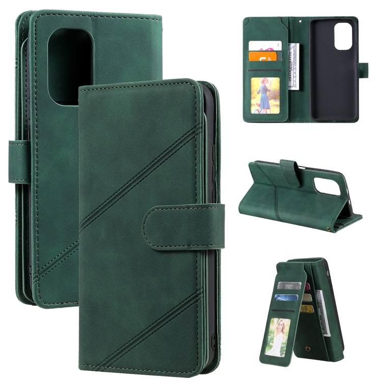 Skin Feel Business Horizontal Flip PU Leather Case with Holder & Multi-Card Slots & Wallet & Lanyard & Photo Frame, For Xiaomi Redmi 9C, For Xiaomi Redmi K40 / K40 Pro, For Xiaomi Redmi Note 9 Pro/Note 9S, For Xiaomi Redmi Note 10 Pro