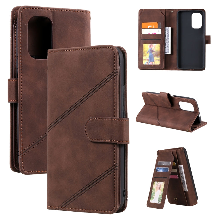 Skin Feel Business Horizontal Flip PU Leather Case with Holder & Multi-Card Slots & Wallet & Lanyard & Photo Frame, For Xiaomi Redmi 9C, For Xiaomi Redmi K40 / K40 Pro, For Xiaomi Redmi Note 9 Pro/Note 9S, For Xiaomi Redmi Note 10 Pro