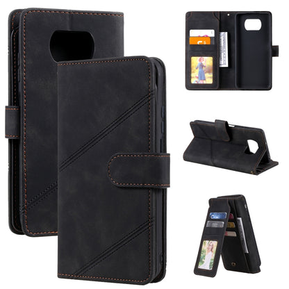 Skin Feel Business Horizontal Flip PU Leather Case with Holder & Multi-Card Slots & Wallet & Lanyard & Photo Frame, For Xiaomi Mi 10T Lite 5G, For Xiaomi Poco X3 NFC, For Xiaomi Redmi 8, For Xiaomi Redmi 8A