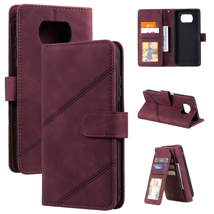 Skin Feel Business Horizontal Flip PU Leather Case with Holder & Multi-Card Slots & Wallet & Lanyard & Photo Frame, For Xiaomi Mi 10T Lite 5G, For Xiaomi Poco X3 NFC, For Xiaomi Redmi 8, For Xiaomi Redmi 8A