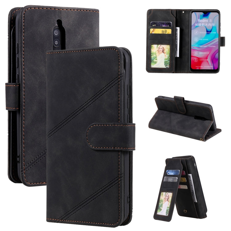 Skin Feel Business Horizontal Flip PU Leather Case with Holder & Multi-Card Slots & Wallet & Lanyard & Photo Frame, For Xiaomi Mi 10T Lite 5G, For Xiaomi Poco X3 NFC, For Xiaomi Redmi 8, For Xiaomi Redmi 8A