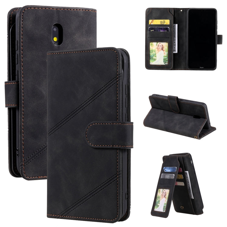 Skin Feel Business Horizontal Flip PU Leather Case with Holder & Multi-Card Slots & Wallet & Lanyard & Photo Frame, For Xiaomi Mi 10T Lite 5G, For Xiaomi Poco X3 NFC, For Xiaomi Redmi 8, For Xiaomi Redmi 8A