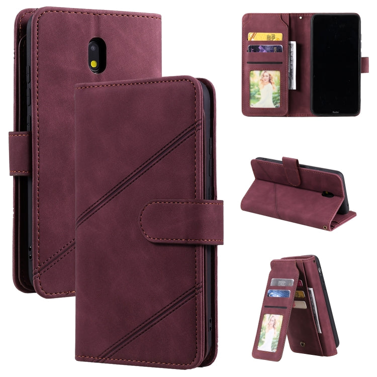 Skin Feel Business Horizontal Flip PU Leather Case with Holder & Multi-Card Slots & Wallet & Lanyard & Photo Frame, For Xiaomi Mi 10T Lite 5G, For Xiaomi Poco X3 NFC, For Xiaomi Redmi 8, For Xiaomi Redmi 8A
