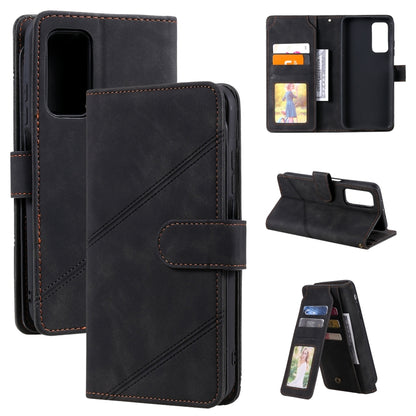 Skin Feel Business Horizontal Flip PU Leather Case with Holder & Multi-Card Slots & Wallet & Lanyard & Photo Frame, For Xiaomi Mi 10T 5G, For Xiaomi Redmi Note 10, For Xiaomi Redmi Note 9 4G / Poco M3, For Xiaomi Redmi 7A