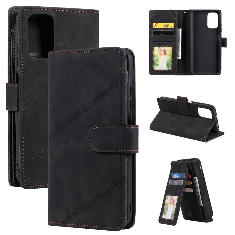 Skin Feel Business Horizontal Flip PU Leather Case with Holder & Multi-Card Slots & Wallet & Lanyard & Photo Frame, For Xiaomi Mi 10T 5G, For Xiaomi Redmi Note 10, For Xiaomi Redmi Note 9 4G / Poco M3, For Xiaomi Redmi 7A