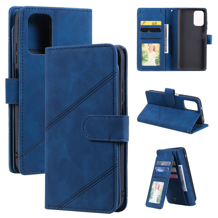 Skin Feel Business Horizontal Flip PU Leather Case with Holder & Multi-Card Slots & Wallet & Lanyard & Photo Frame, For Xiaomi Mi 10T 5G, For Xiaomi Redmi Note 10, For Xiaomi Redmi Note 9 4G / Poco M3, For Xiaomi Redmi 7A