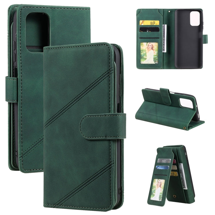 Skin Feel Business Horizontal Flip PU Leather Case with Holder & Multi-Card Slots & Wallet & Lanyard & Photo Frame, For Xiaomi Mi 10T 5G, For Xiaomi Redmi Note 10, For Xiaomi Redmi Note 9 4G / Poco M3, For Xiaomi Redmi 7A