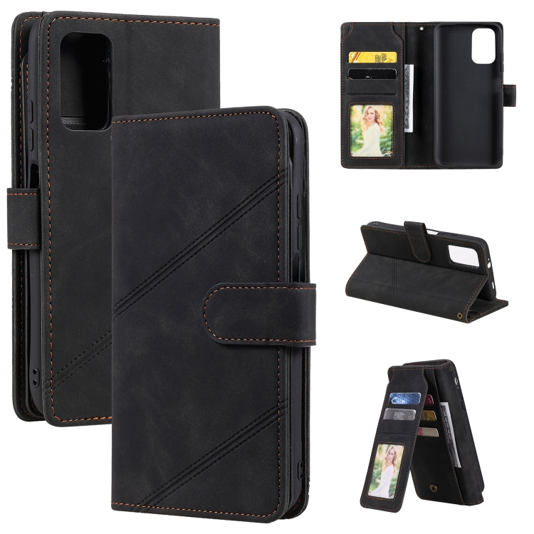 Skin Feel Business Horizontal Flip PU Leather Case with Holder & Multi-Card Slots & Wallet & Lanyard & Photo Frame, For Xiaomi Mi 10T 5G, For Xiaomi Redmi Note 10, For Xiaomi Redmi Note 9 4G / Poco M3, For Xiaomi Redmi 7A