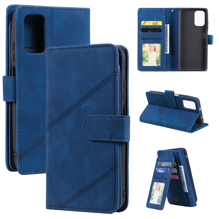 Skin Feel Business Horizontal Flip PU Leather Case with Holder & Multi-Card Slots & Wallet & Lanyard & Photo Frame, For Xiaomi Mi 10T 5G, For Xiaomi Redmi Note 10, For Xiaomi Redmi Note 9 4G / Poco M3, For Xiaomi Redmi 7A