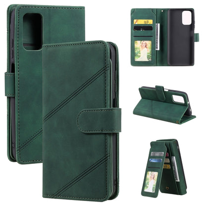 Skin Feel Business Horizontal Flip PU Leather Case with Holder & Multi-Card Slots & Wallet & Lanyard & Photo Frame, For Xiaomi Mi 10T 5G, For Xiaomi Redmi Note 10, For Xiaomi Redmi Note 9 4G / Poco M3, For Xiaomi Redmi 7A