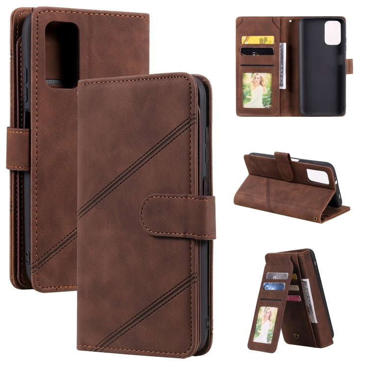 Skin Feel Business Horizontal Flip PU Leather Case with Holder & Multi-Card Slots & Wallet & Lanyard & Photo Frame, For Xiaomi Mi 10T 5G, For Xiaomi Redmi Note 10, For Xiaomi Redmi Note 9 4G / Poco M3, For Xiaomi Redmi 7A