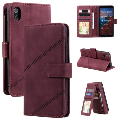 Skin Feel Business Horizontal Flip PU Leather Case with Holder & Multi-Card Slots & Wallet & Lanyard & Photo Frame, For Xiaomi Mi 10T 5G, For Xiaomi Redmi Note 10, For Xiaomi Redmi Note 9 4G / Poco M3, For Xiaomi Redmi 7A
