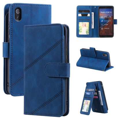 Skin Feel Business Horizontal Flip PU Leather Case with Holder & Multi-Card Slots & Wallet & Lanyard & Photo Frame, For Xiaomi Mi 10T 5G, For Xiaomi Redmi Note 10, For Xiaomi Redmi Note 9 4G / Poco M3, For Xiaomi Redmi 7A