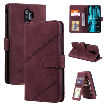 Skin Feel Business Horizontal Flip PU Leather Case with Holder & Multi-Card Slots & Wallet & Lanyard & Photo Frame, For Xiaomi Redmi 9, For Xiaomi Redmi Note 8 Pro