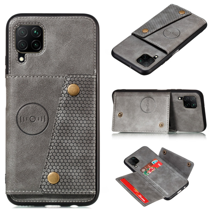 Double Buckle PU + TPU Shockproof Magnetic Protective Case with Card Slot & Holder, For OPPO Reno6 Pro+ 5G, For OPPO Reno6 Pro 5G, For Samsung Galaxy A22 5G, For Samsung Galaxy A22 4G