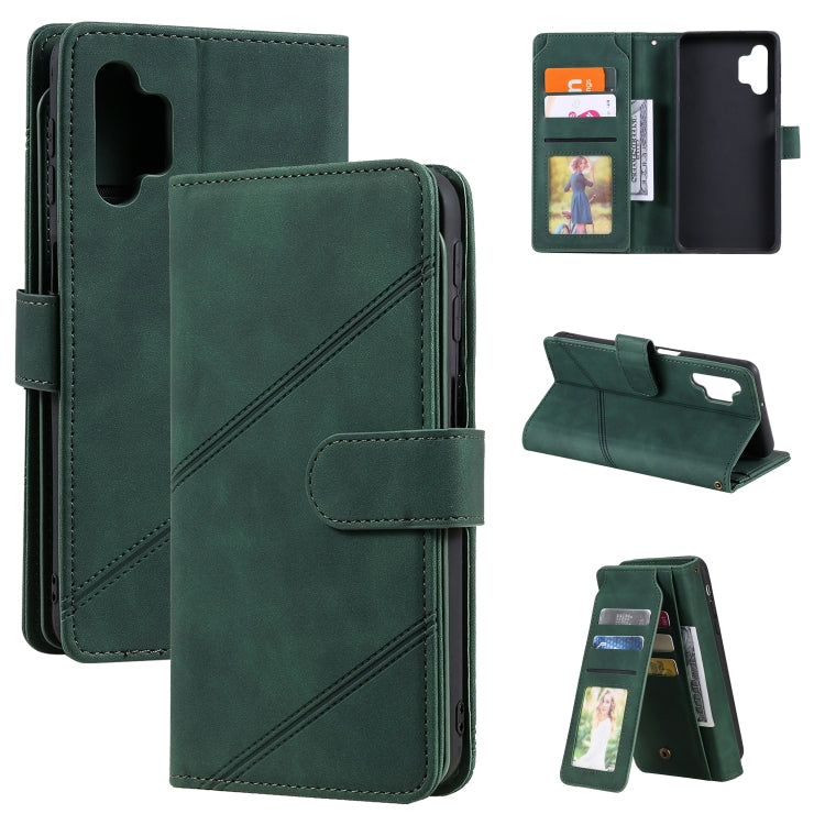 Skin Feel Business Horizontal Flip PU Leather Case with Holder & Multi-Card Slots & Wallet & Lanyard & Photo Frame, For Samsung Galaxy A32 5G, For Samsung Galaxy A42 5G, For Xiaomi Redmi Note 9