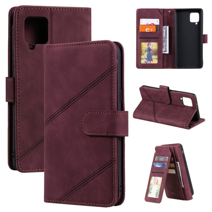 Skin Feel Business Horizontal Flip PU Leather Case with Holder & Multi-Card Slots & Wallet & Lanyard & Photo Frame, For Samsung Galaxy A32 5G, For Samsung Galaxy A42 5G, For Xiaomi Redmi Note 9