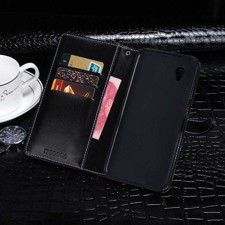 idewei Crocodile Texture Horizontal Flip Leather Case with Holder & Card Slots & Wallet, For Alcatel 1 2021, For Motorola Moto G Stylus 5G, For Nokia C01 Plus, For OPPO A16, For Samsung Galaxy M32, For Xiaomi Poco F3 GT