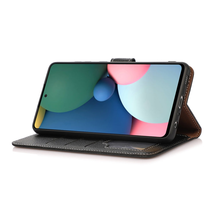 Litchi Texture Horizontal Flip Leather Case with Holder & Card Slots & Wallet, For OnePlus Nord 2 5G