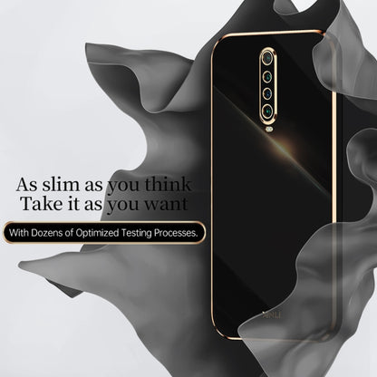 XINLI Straight Edge 6D Electroplate TPU Phone Case, For Xiaomi Redmi K30, For Xiaomi Redmi K30 Pro, For Xiaomi Redmi K40