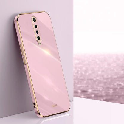 XINLI Straight Edge 6D Electroplate TPU Phone Case, For Xiaomi Redmi K30, For Xiaomi Redmi K30 Pro, For Xiaomi Redmi K40