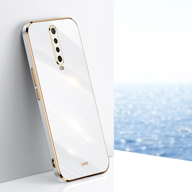 XINLI Straight Edge 6D Electroplate TPU Phone Case, For Xiaomi Redmi K30, For Xiaomi Redmi K30 Pro, For Xiaomi Redmi K40