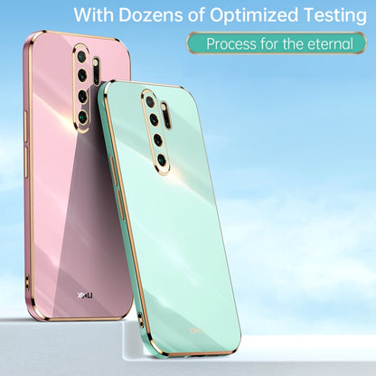 XINLI Straight Edge 6D Electroplate TPU Phone Case, For Xiaomi Redmi Note 8 Pro, For Xiaomi Redmi Note 9 4G, For Xiaomi Redmi Note 9 5G