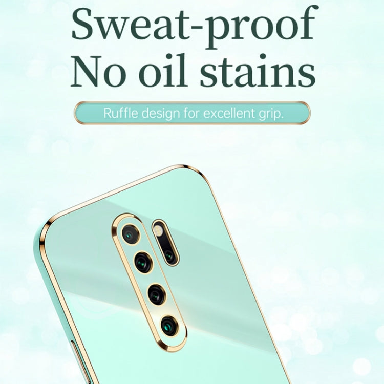 XINLI Straight Edge 6D Electroplate TPU Phone Case, For Xiaomi Redmi Note 8 Pro, For Xiaomi Redmi Note 9 4G, For Xiaomi Redmi Note 9 5G