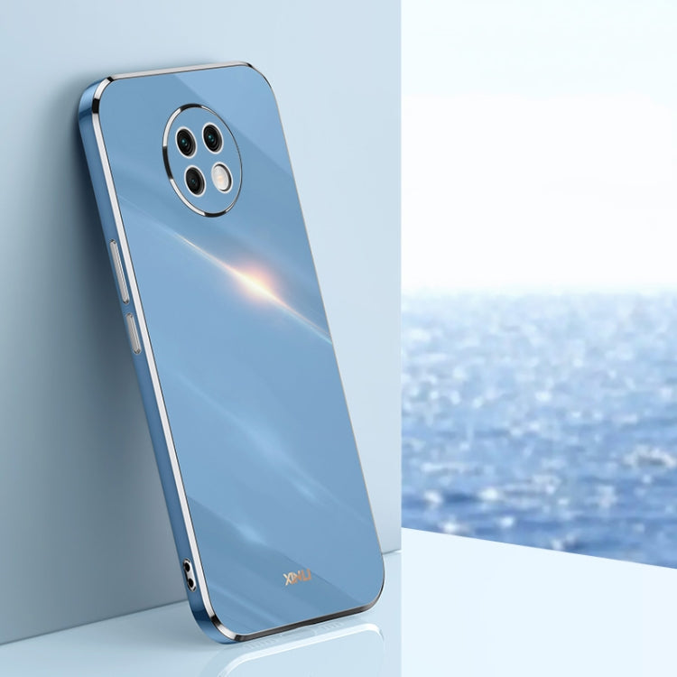 XINLI Straight Edge 6D Electroplate TPU Phone Case, For Xiaomi Redmi Note 8 Pro, For Xiaomi Redmi Note 9 4G, For Xiaomi Redmi Note 9 5G