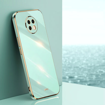 XINLI Straight Edge 6D Electroplate TPU Phone Case, For Xiaomi Redmi Note 8 Pro, For Xiaomi Redmi Note 9 4G, For Xiaomi Redmi Note 9 5G