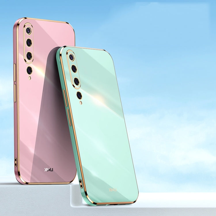 XINLI Straight Edge 6D Electroplate TPU Phone Case, For Xiaomi Mi 10 5G, For Xiaomi Mi 10S, For Xiaomi Mi 10T Lite 5G