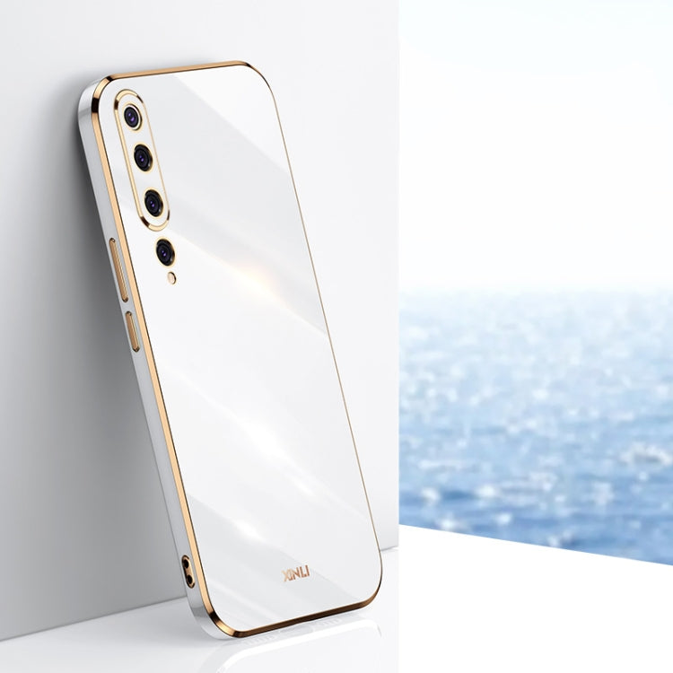 XINLI Straight Edge 6D Electroplate TPU Phone Case, For Xiaomi Mi 10 5G, For Xiaomi Mi 10S, For Xiaomi Mi 10T Lite 5G