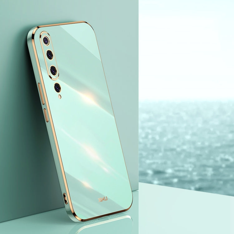 XINLI Straight Edge 6D Electroplate TPU Phone Case, For Xiaomi Mi 10 5G, For Xiaomi Mi 10S, For Xiaomi Mi 10T Lite 5G