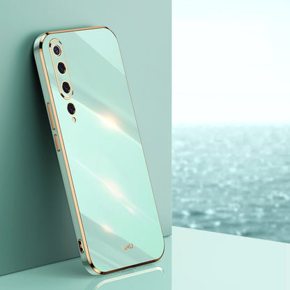 XINLI Straight Edge 6D Electroplate TPU Phone Case, For Xiaomi Mi 10 5G, For Xiaomi Mi 10S, For Xiaomi Mi 10T Lite 5G