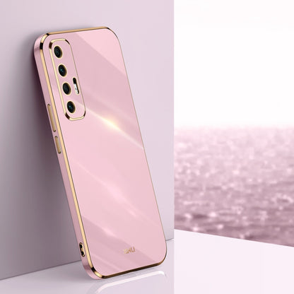 XINLI Straight Edge 6D Electroplate TPU Phone Case, For Xiaomi Mi 10 5G, For Xiaomi Mi 10S, For Xiaomi Mi 10T Lite 5G