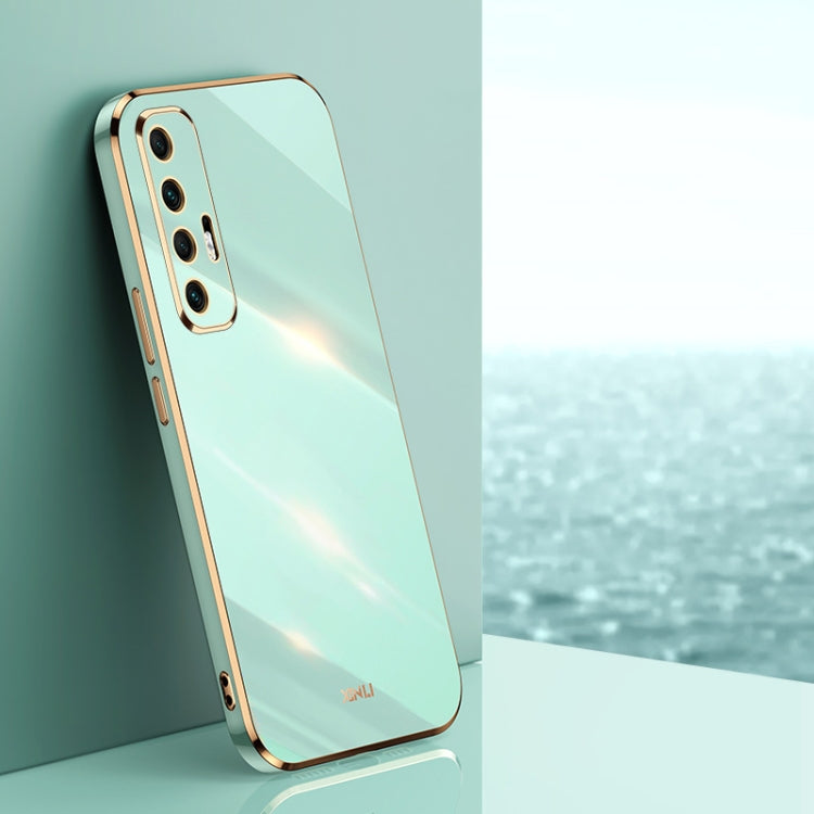 XINLI Straight Edge 6D Electroplate TPU Phone Case, For Xiaomi Mi 10 5G, For Xiaomi Mi 10S, For Xiaomi Mi 10T Lite 5G