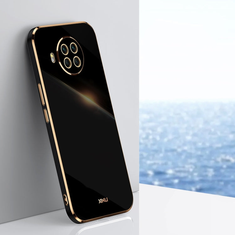 XINLI Straight Edge 6D Electroplate TPU Phone Case, For Xiaomi Mi 10 5G, For Xiaomi Mi 10S, For Xiaomi Mi 10T Lite 5G