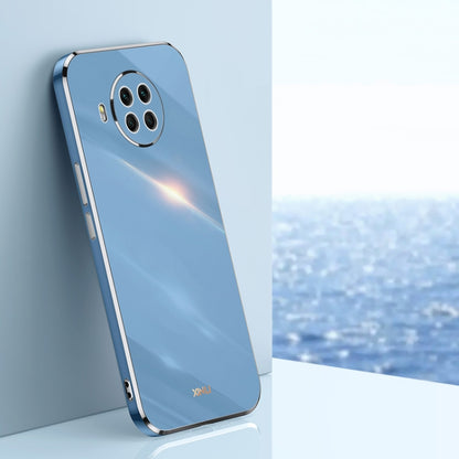 XINLI Straight Edge 6D Electroplate TPU Phone Case, For Xiaomi Mi 10 5G, For Xiaomi Mi 10S, For Xiaomi Mi 10T Lite 5G