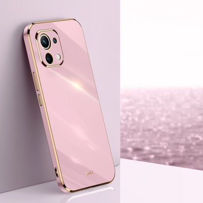 XINLI Straight Edge 6D Electroplate TPU Phone Case, For Xiaomi Mi 11, For Xiaomi Mi 11 Ultra, For Xiaomi Mi 11 Lite