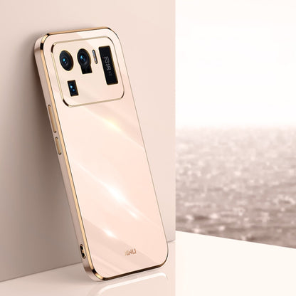 XINLI Straight Edge 6D Electroplate TPU Phone Case, For Xiaomi Mi 11, For Xiaomi Mi 11 Ultra, For Xiaomi Mi 11 Lite