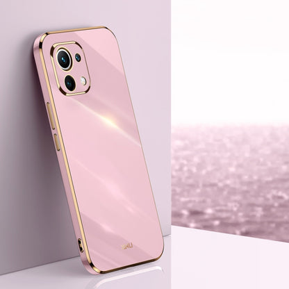 XINLI Straight Edge 6D Electroplate TPU Phone Case, For Xiaomi Mi 11, For Xiaomi Mi 11 Ultra, For Xiaomi Mi 11 Lite