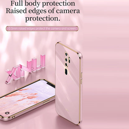 XINLI Straight Edge 6D Electroplate TPU Phone Case, For OPPO A9 2020 / A11x, For OPPO A15, For OPPO A52